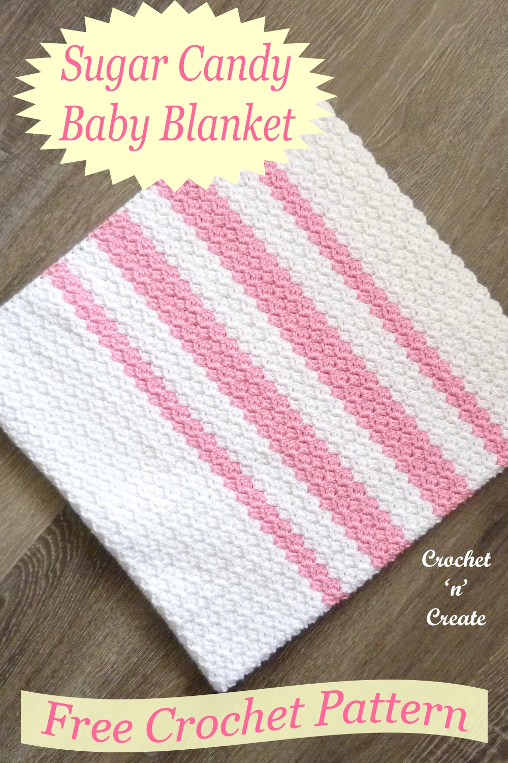 sugar candy baby blanket