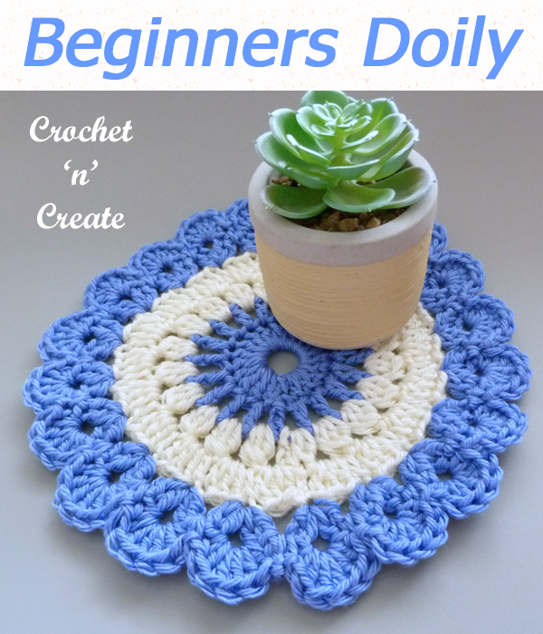 easy beginners doily