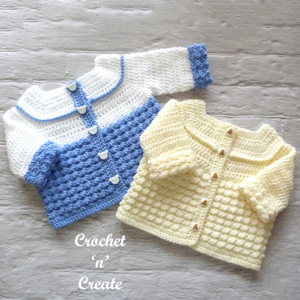 boys baby crochet sweater