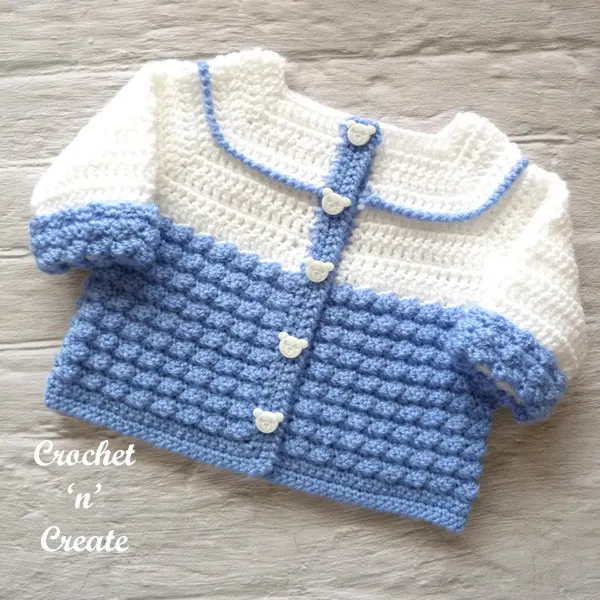 Beginner baby boy cardigan free