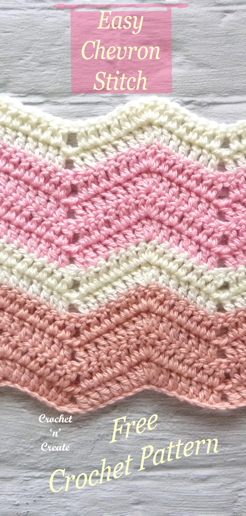 crochet zig zag stitch