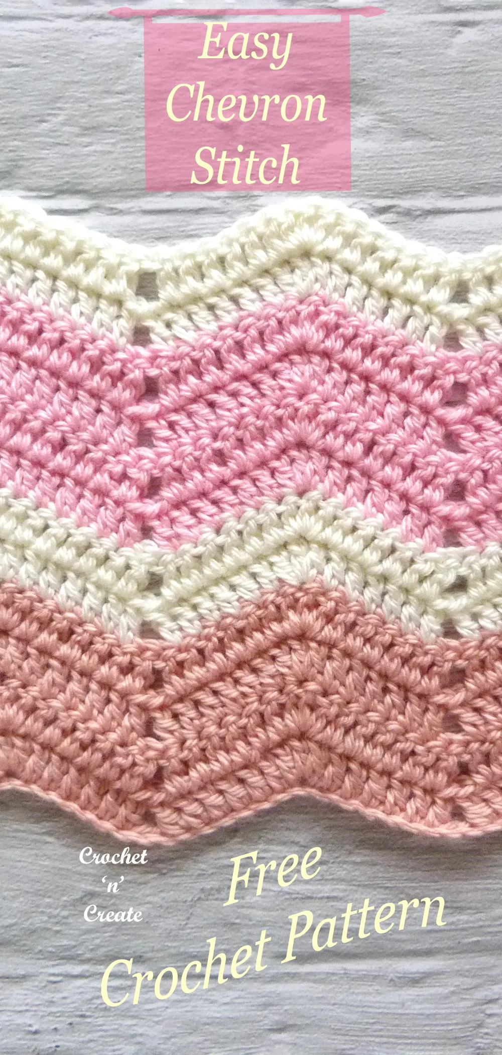 crochet zig zag stitch