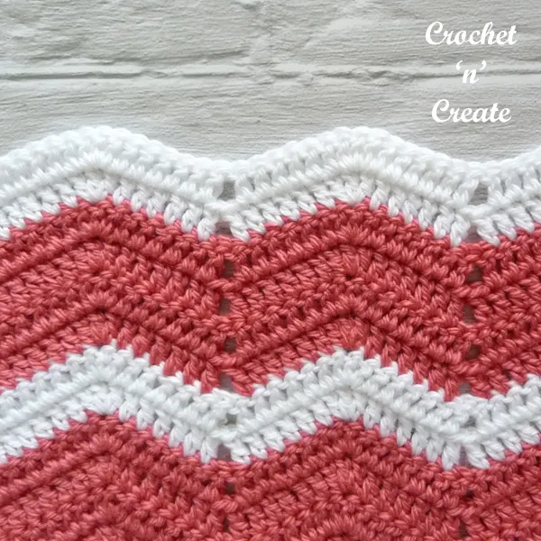 easy crochet chevron stitch tutorial