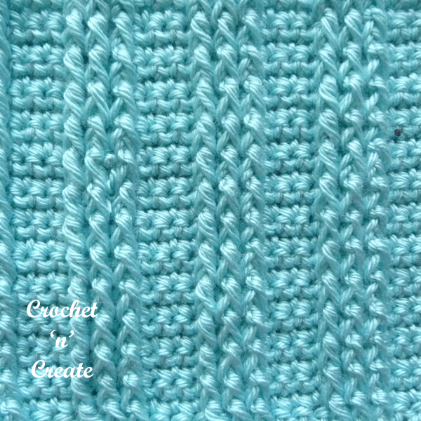 easy crochet cable stitch