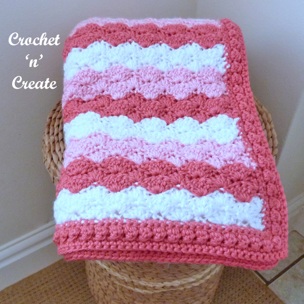 crochet softee baby blanket free