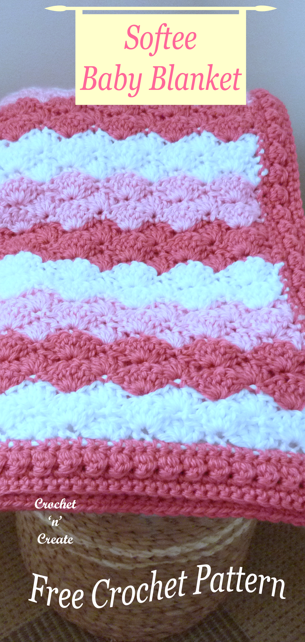 crochet softee baby blanket free