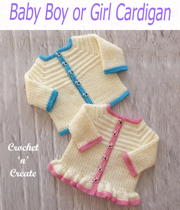 baby boy or girl cardigan