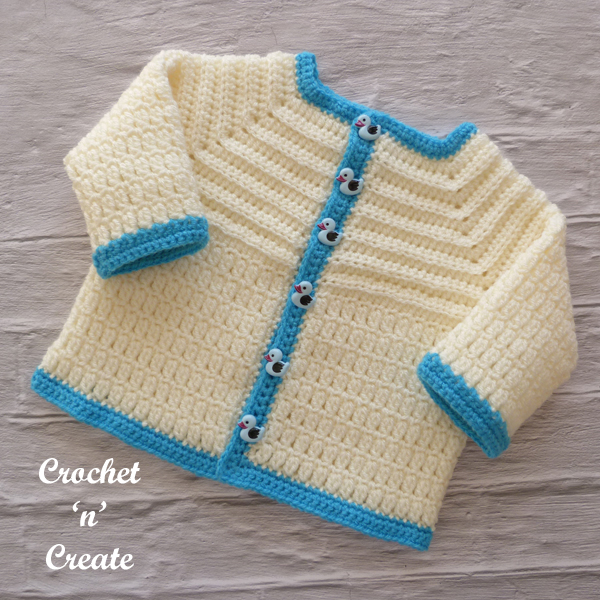 baby boy-girl cardigan