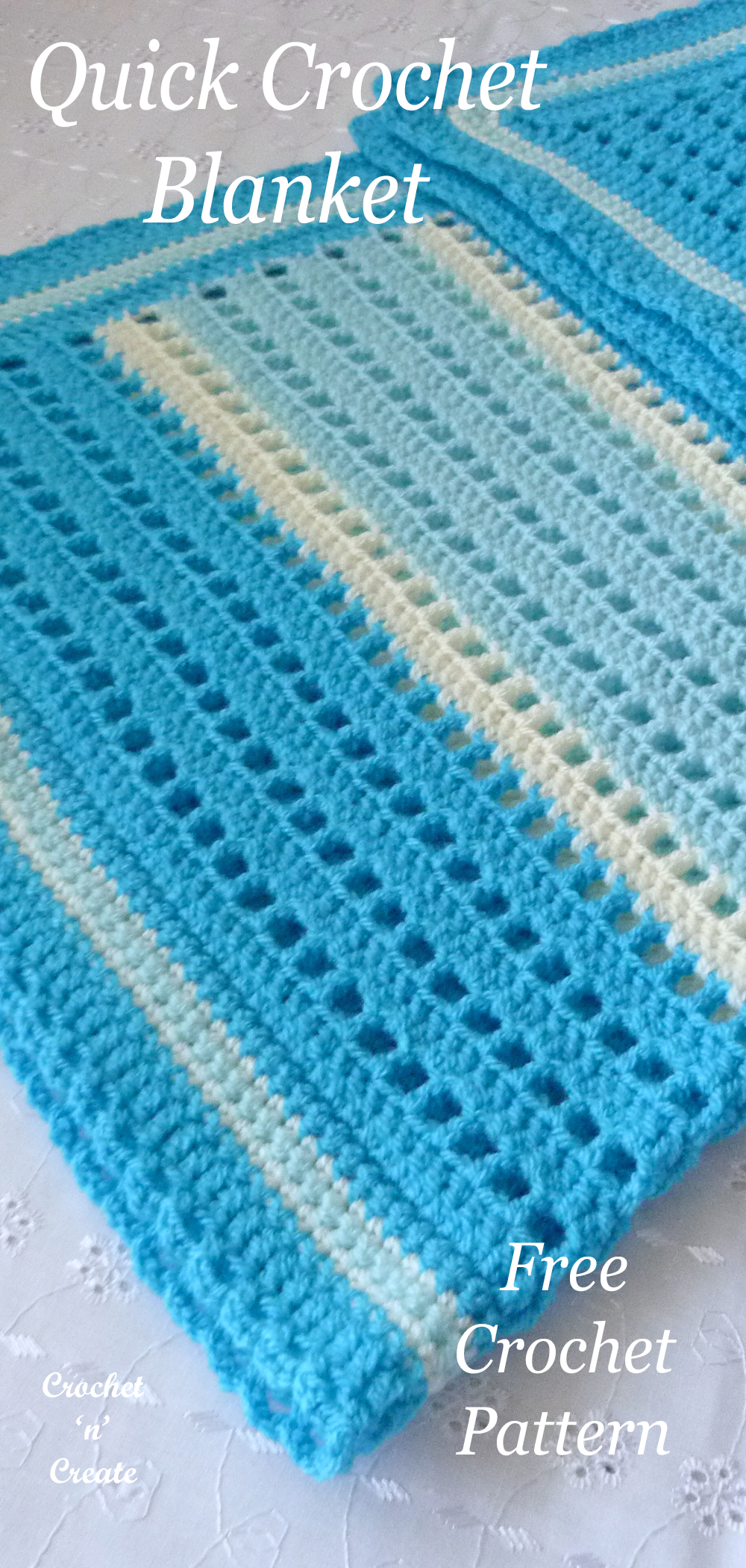 quick crochet blanket pattern