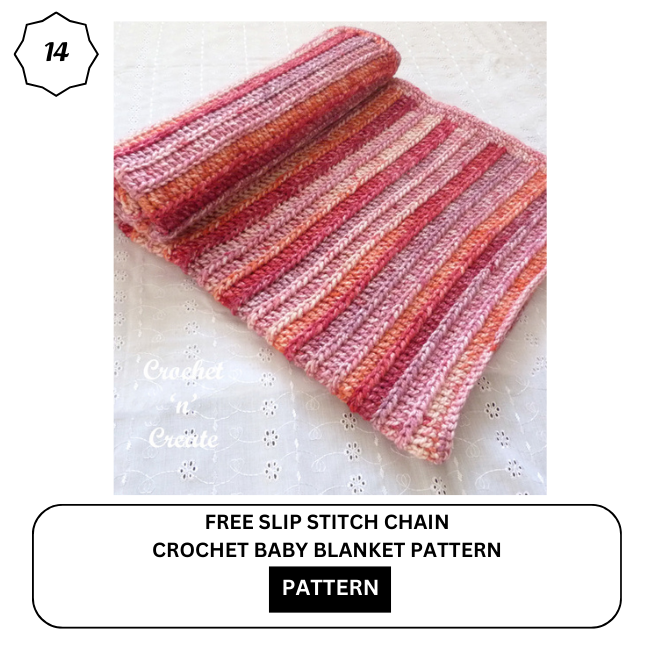 Slip Stitch chain blanket