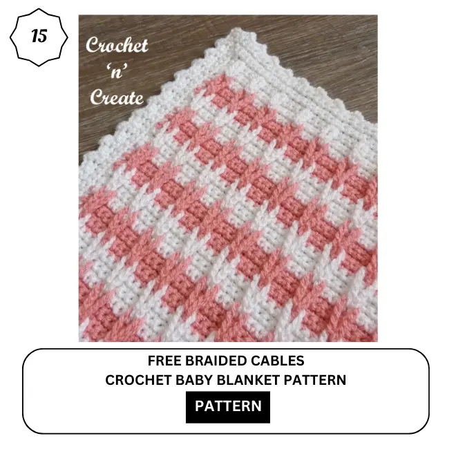 15 Free Crochet Easy Baby Blankets