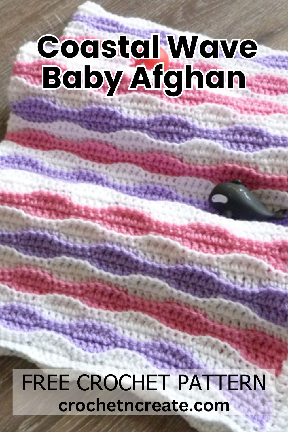 Coastal Wave Baby Afghan