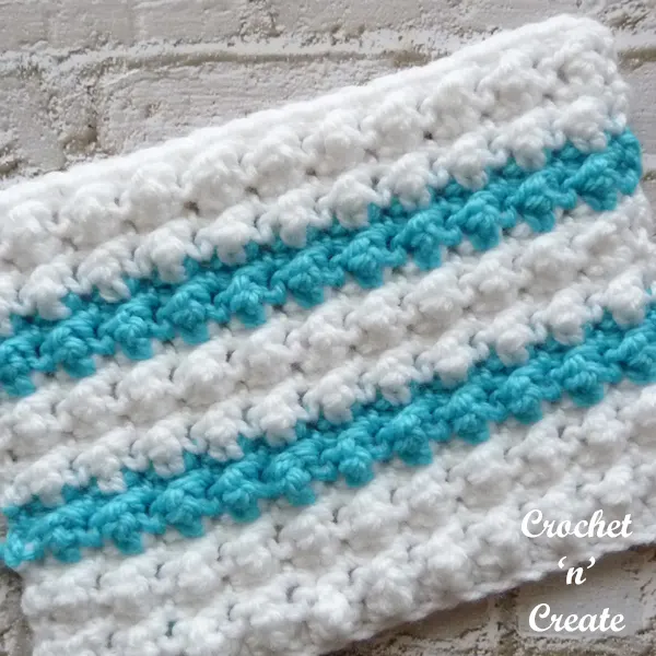 crochet cobble stitch tutorial