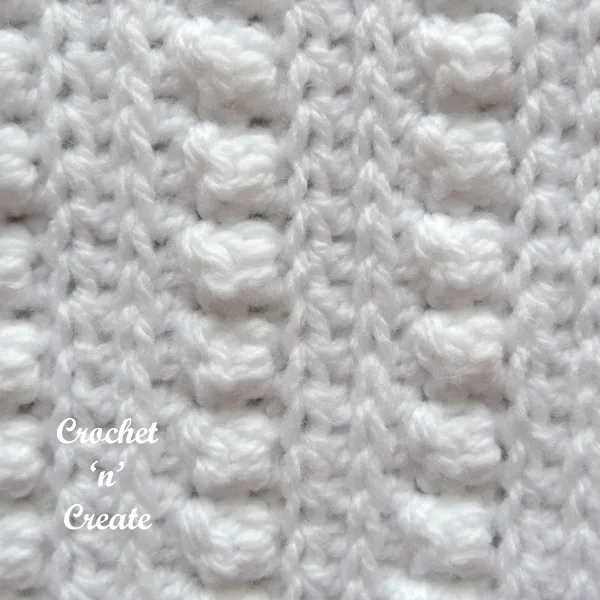 two cluster ridge stitch