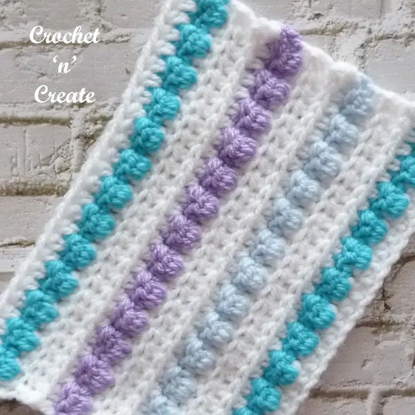 two cluster ridge stitch