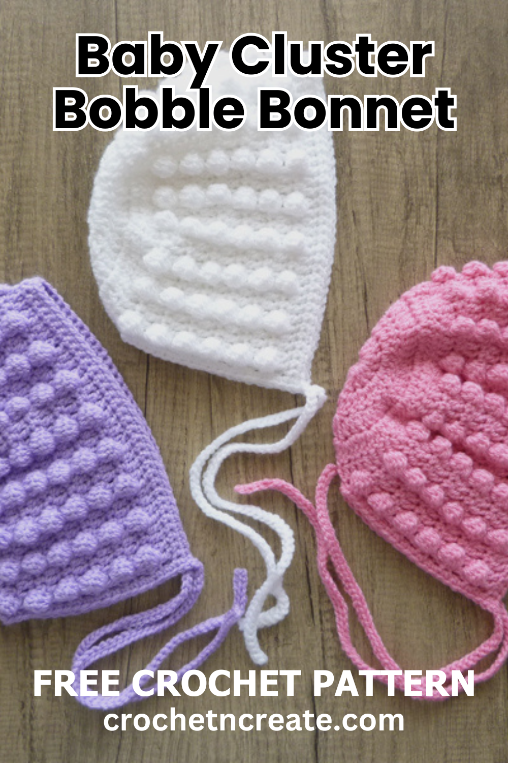 Baby Cluster Bobble Bonnet