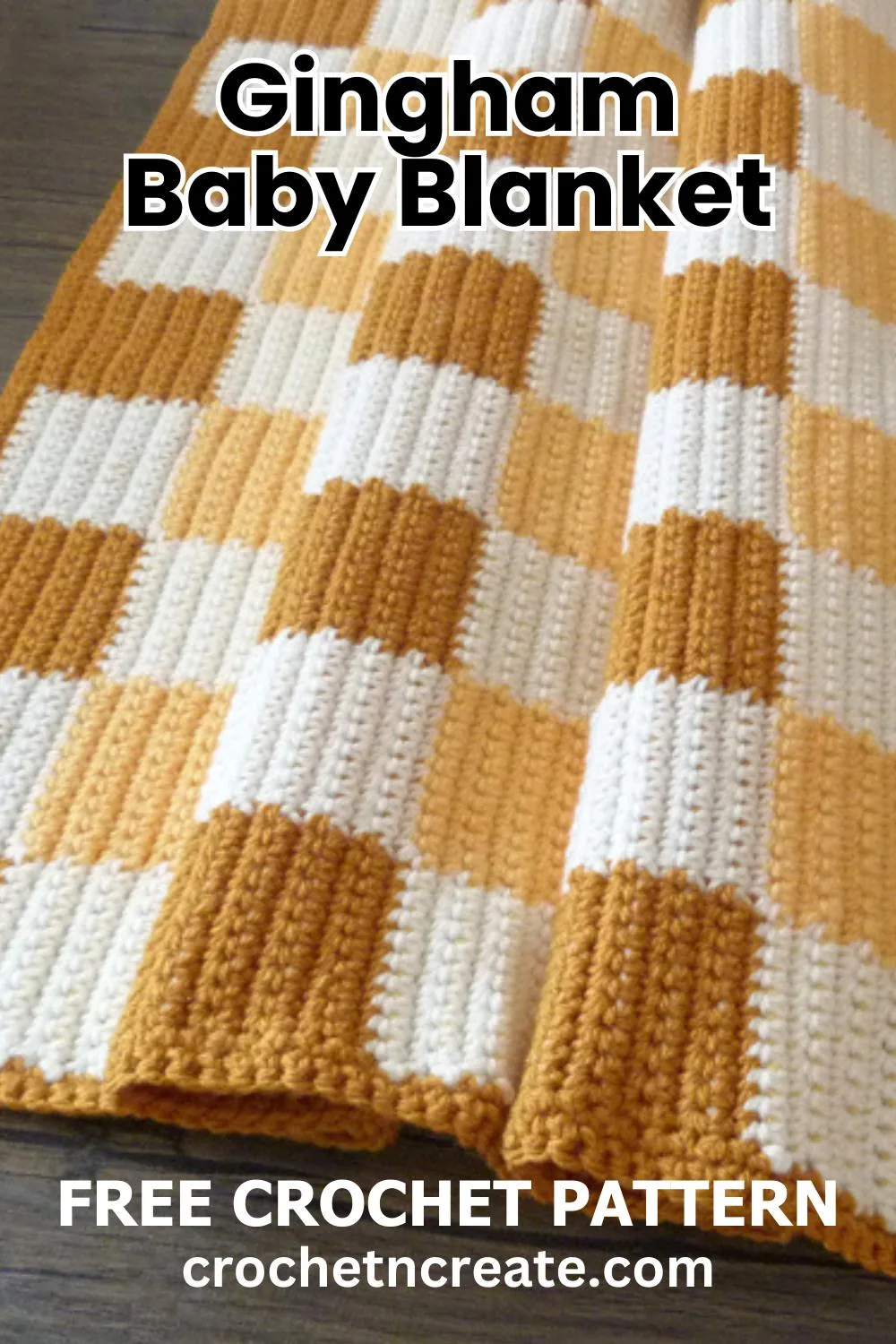 Gingham Baby Blanket