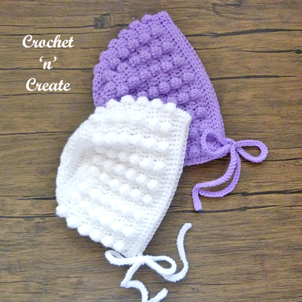 cluster bobble baby bonnet