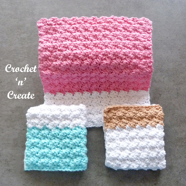 crochet tops-tails dishcloth