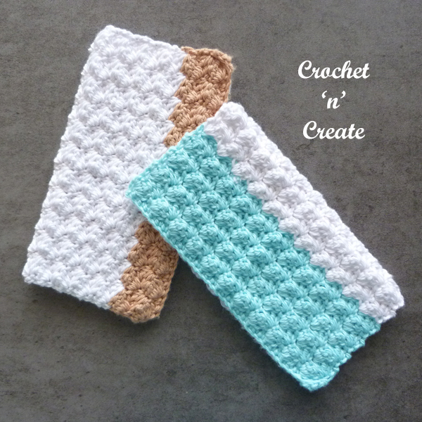 crochet tops-tails dishcloth