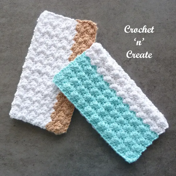 crochet tops-tails dishcloth