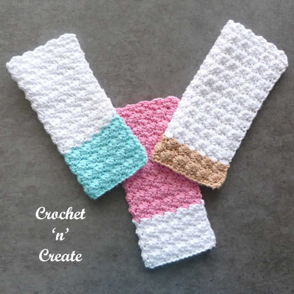 crochet tops-tails dishcloth