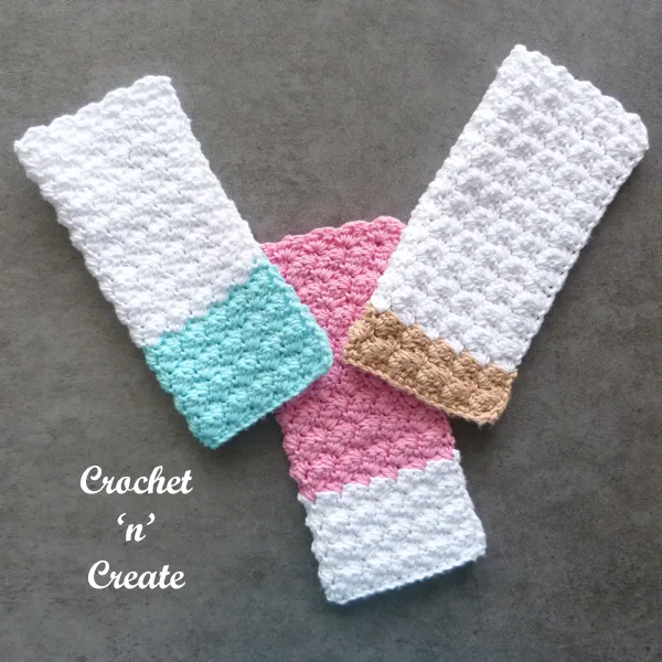 crochet tops-tails dishcloth