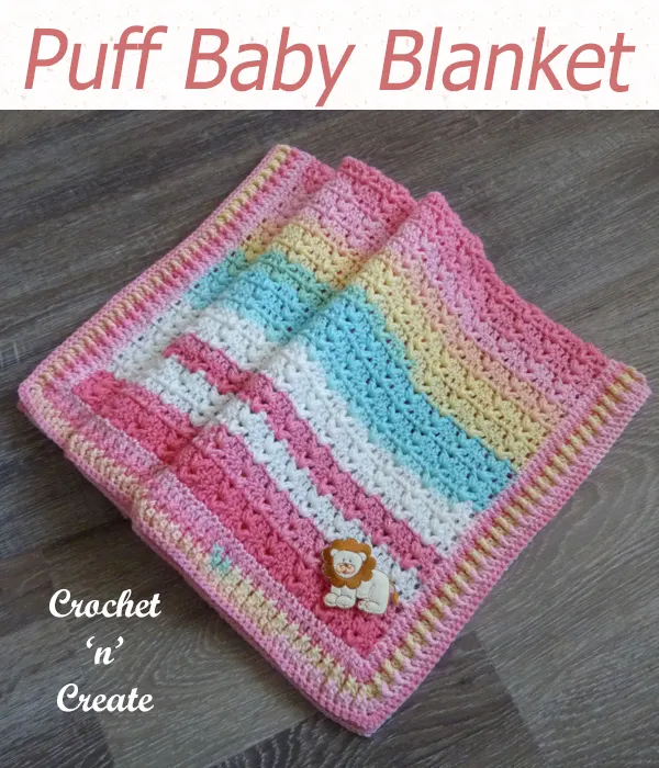 puff baby blanket