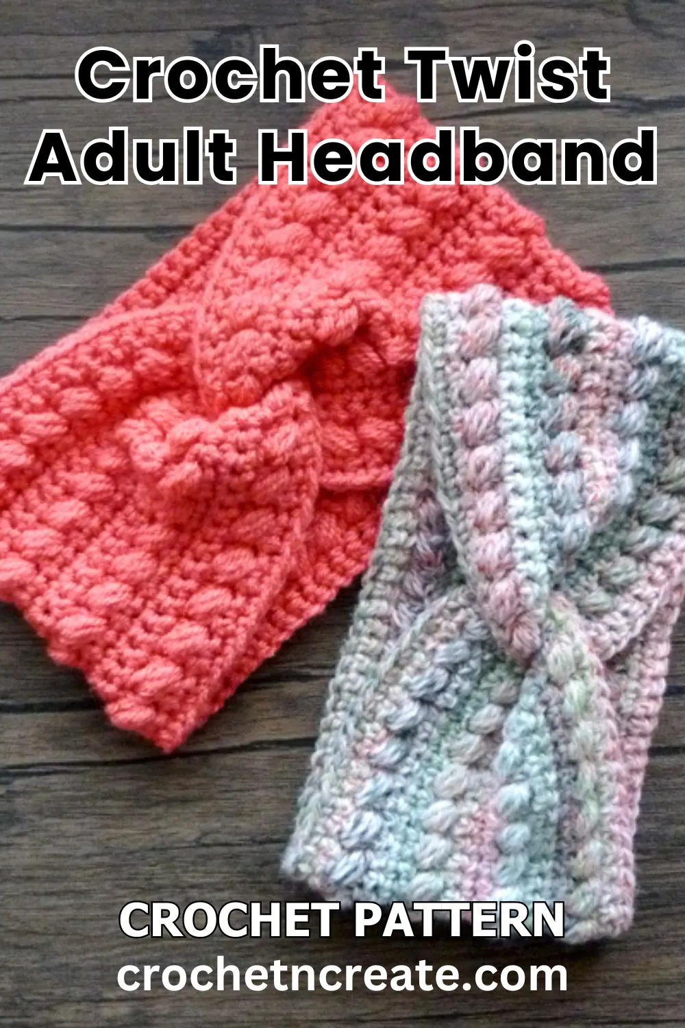 Crochet Twist Adult Headband