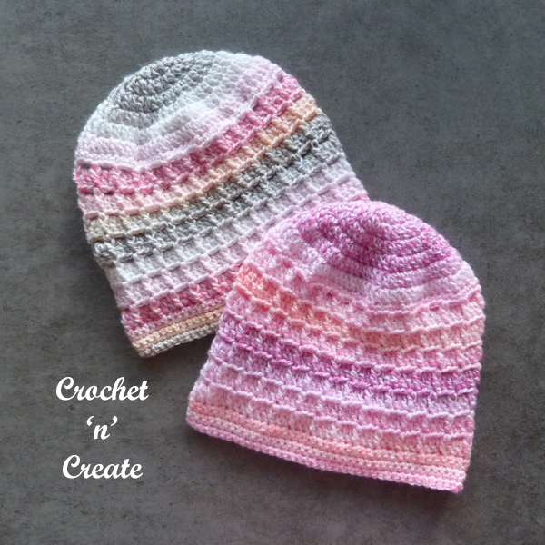 Crochet Cosy Beanie Hat Free Pattern on Crochet 'n' Create