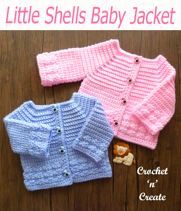 little shells baby jacket