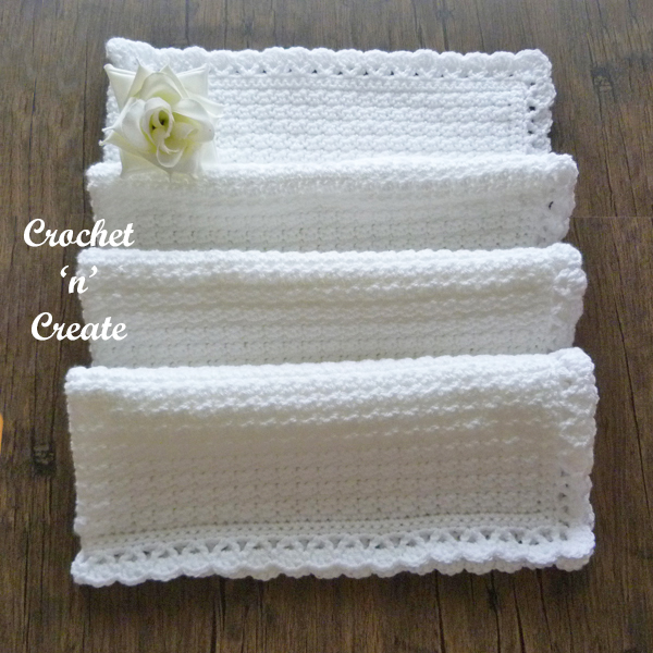 soft rose baby blanket