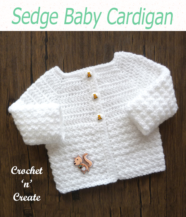 sedge baby cardigan