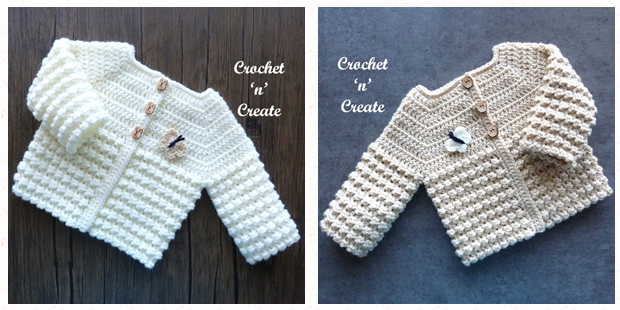 bubbles baby cardigan