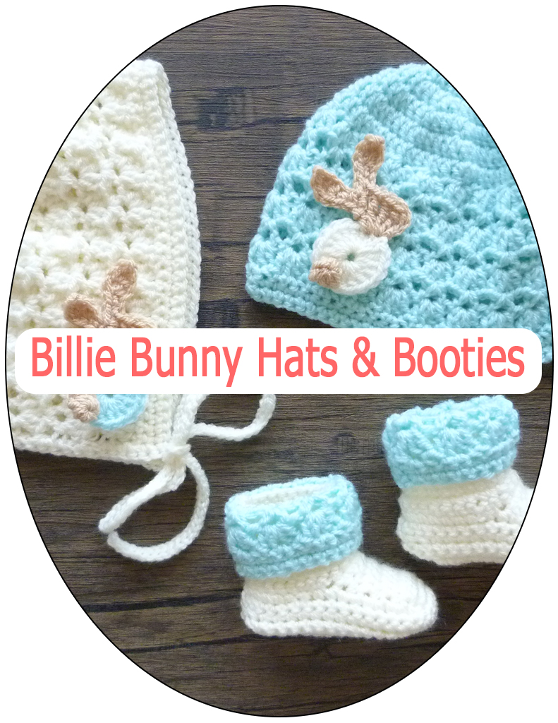 billie bunny hats & booties