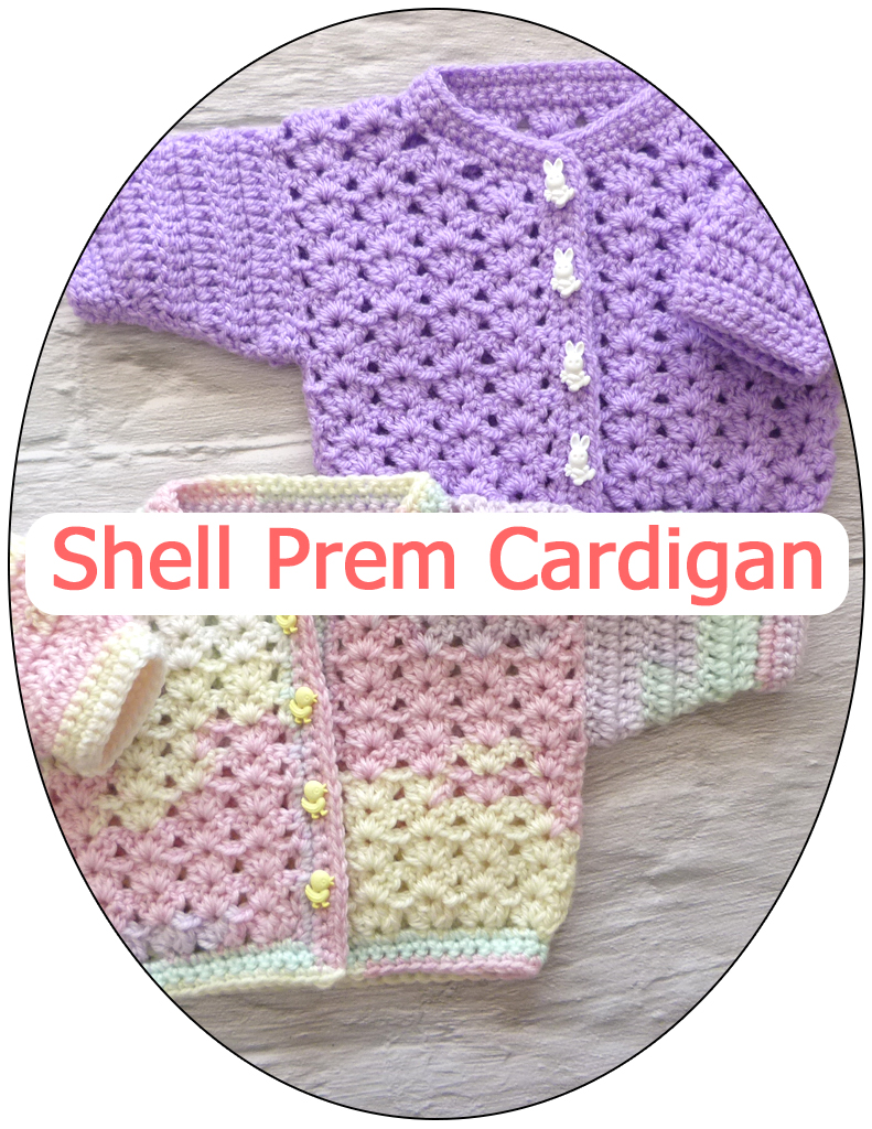 shell prem cardigan
